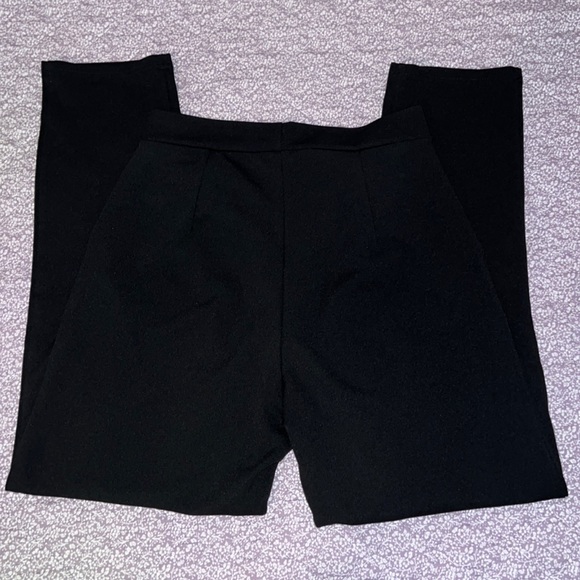 Floerns Women's Solid High Waist Tapered Ankle Stretch Work Pants - Picture 7 of 10